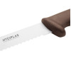 Hygiplas Slicer Serrated Brown Knife 305mm