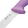 Hygiplas Slicer Serrated Purple Knife 305mm