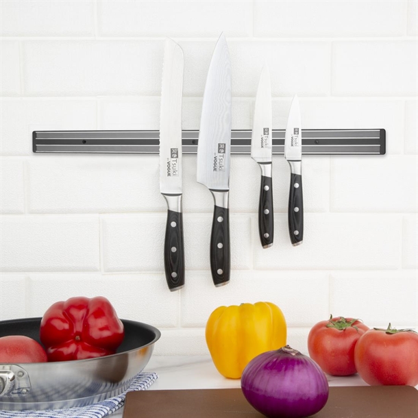 Vogue Magnetic Large Knife Rack 61cm