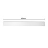 Vogue Stainless Steel Magnetic Knife Rack 450mm Vogue Stainless Steel Magnetic Knife Rack 450mm