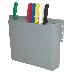 Hygiplas Plastic Knife Wall Rack 14 Slot