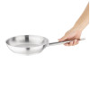 Vogue Stainless Steel Frying Pan 240mm Vogue Stainless Steel Frying Pan 240mm