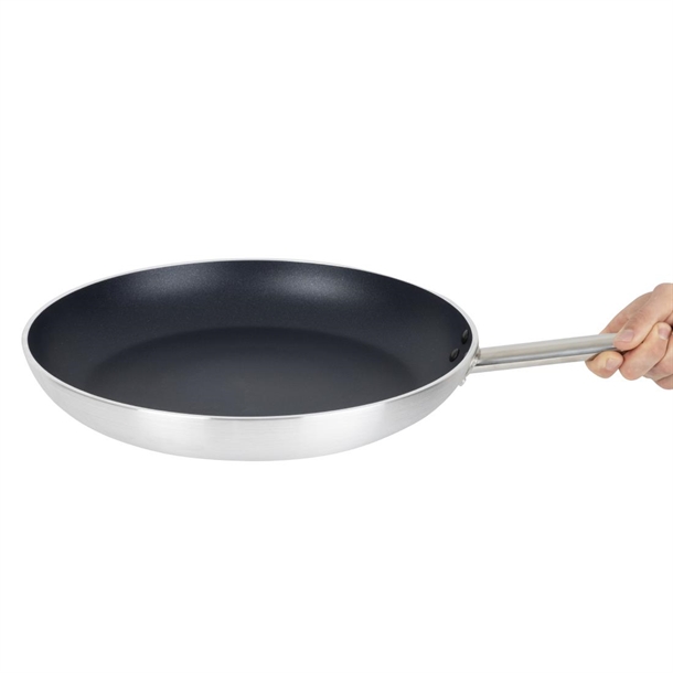 Vogue Aluminium Non-Stick Teflon Induction Frying Pan 400mm Vogue Aluminium Non-Stick Teflon Induction Frying Pan 400mm