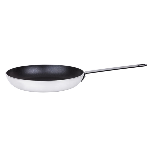Nisbets Essentials Aluminium Non-Stick Teflon Frying Pan - 240mm