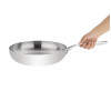 Vogue Stainless Steel & Aluminium Tri-Wall Frying Pan 280mm Vogue Stainless Steel & Aluminium Tri-Wall Frying Pan 280mm
