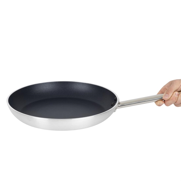 Vogue Aluminium Non-Stick Teflon Induction Frying Pan 360mm