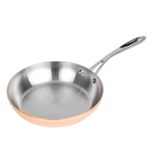Vogue Copper Tri-Wall Frying Pan 240mm