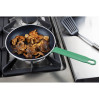 Hygiplas Aluminium Non-stick Teflon Platinum Plus Frying Pan with Green Handle 240mm