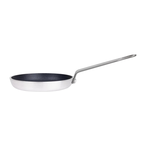 Vogue Aluminium Non-Stick Teflon Blinis Pan 120mm