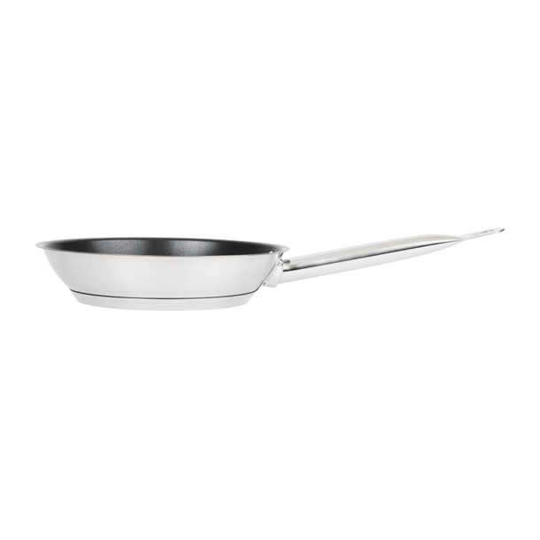 Vogue Stainless Steel Non-Stick Teflon Platinum Plus Frying Pan 200mm