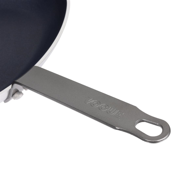 Vogue Aluminium Non-Stick Teflon Platinum Plus Oval Frying Pan 360mm Vogue Aluminium Non-Stick Teflon Platinum Plus Oval Frying Pan 360mm