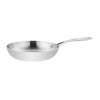 Vogue Stainless Steel & Aluminium Tri-Wall Frying Pan 240mm Vogue Stainless Steel & Aluminium Tri-Wall Frying Pan 240mm