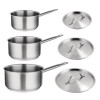 Special Offer Vogue Stainless Steel Saucepan Set (3 Pack) Special Offer Vogue Stainless Steel Saucepan Set (3 Pack)