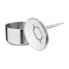 Nisbets Essentials Stainless Steel Saucepan With Lid 200mm Nisbets Essentials Stainless Steel Saucepan With Lid 200mm