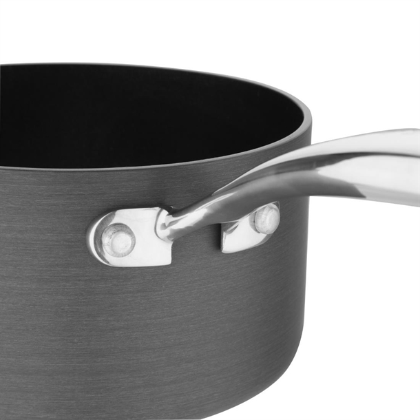 Vogue Anodised Aluminium Non-Stick Saucepan 200mm Vogue Anodised Aluminium Non-Stick Saucepan 200mm