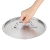 Vogue Stainless Steel Saucepan Lid 240mm Vogue Stainless Steel Saucepan Lid 240mm