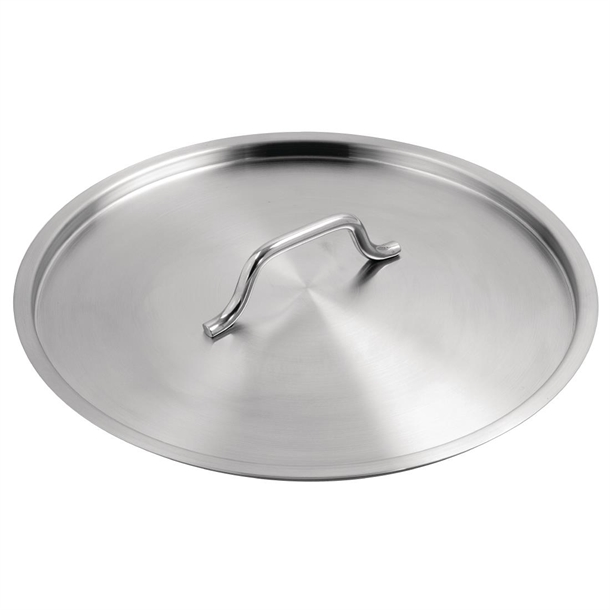 Vogue Stainless Steel Saucepan Lid 360mm Vogue Stainless Steel Saucepan Lid 360mm