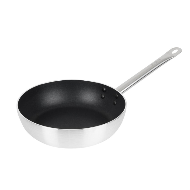 Vogue Aluminium Non-Stick Teflon Platinum Plus Sauté Pan 280mm