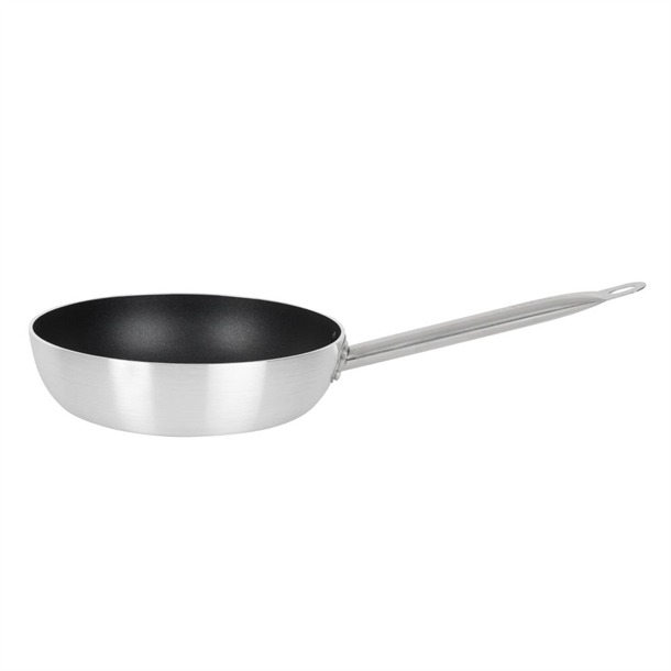 Vogue Aluminium Non-Stick Teflon Platinum Plus Sauté Pan 280mm