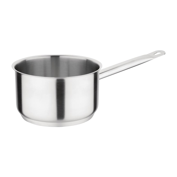 Vogue Stainless Steel Saucepan 180mm Vogue Stainless Steel Saucepan 180mm