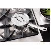 Nisbets Essentials Stainless Steel Saucepan With Lid 140mm Nisbets Essentials Stainless Steel Saucepan With Lid 140mm