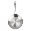 Vogue Stainless Steel & Aluminium Tri-Wall Frying Pan 200mm Vogue Stainless Steel & Aluminium Tri-Wall Frying Pan 200mm