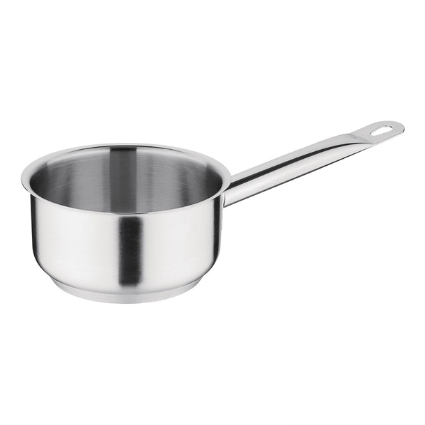 Vogue Stainless Steel Saucepan 140mm Vogue Stainless Steel Saucepan 140mm