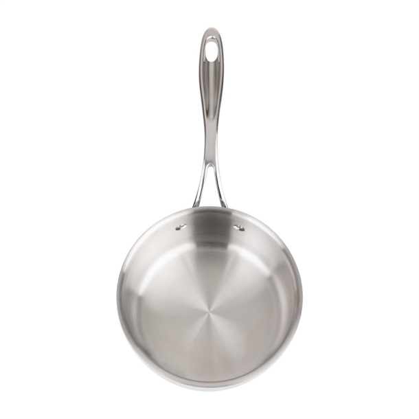 Vogue Stainless Steel & Aluminium Tri-Wall Saucepan 160mm Vogue Stainless Steel & Aluminium Tri-Wall Saucepan 160mm