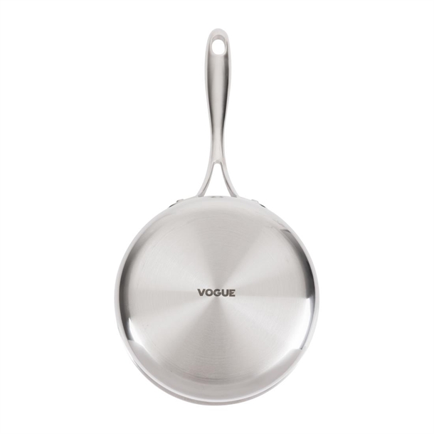 Vogue Stainless Steel & Aluminium Tri-Wall Saucepan 160mm Vogue Stainless Steel & Aluminium Tri-Wall Saucepan 160mm