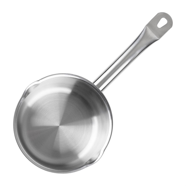 Vogue Stainless Steel Milk Pan 140mm Vogue Stainless Steel Milk Pan 140mm