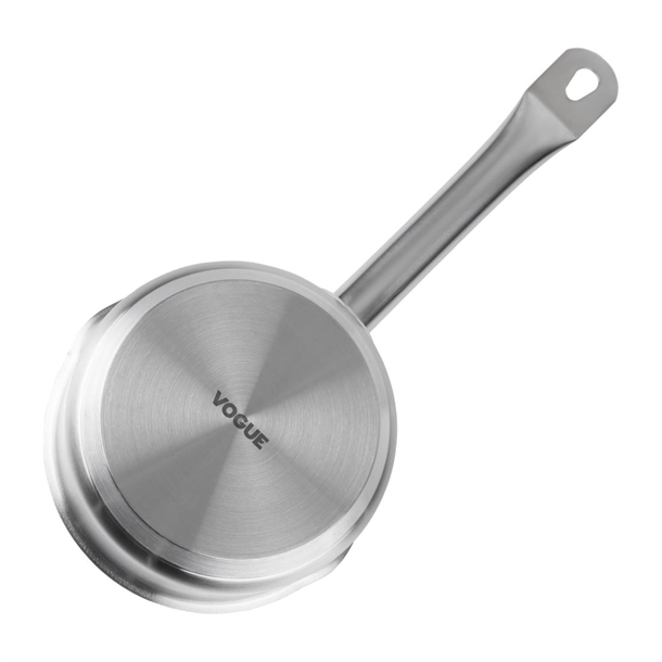 Vogue Stainless Steel Milk Pan 140mm Vogue Stainless Steel Milk Pan 140mm