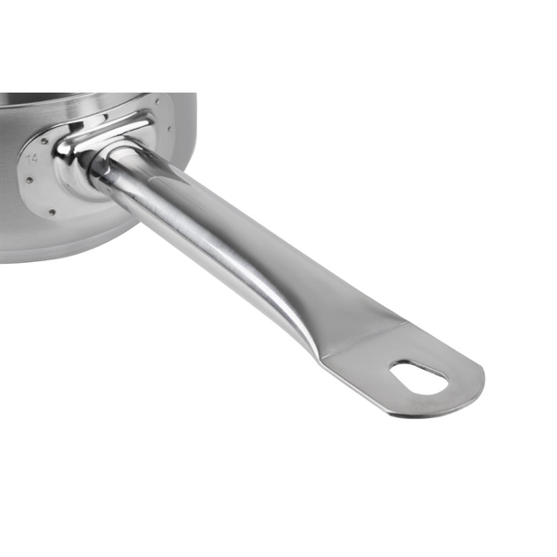 Vogue Stainless Steel Milk Pan 140mm Vogue Stainless Steel Milk Pan 140mm