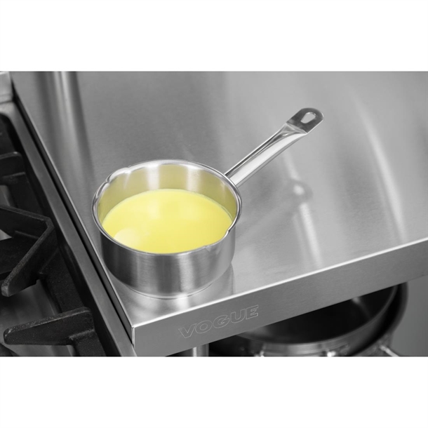 Vogue Stainless Steel Milk Pan 140mm Vogue Stainless Steel Milk Pan 140mm