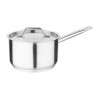 Vogue Stainless Steel Saucepan Lid 180mm Vogue Stainless Steel Saucepan Lid 180mm