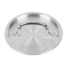 Vogue Aluminium Saucepan Lid 120mm