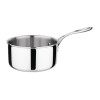 Vogue Stainless Steel Tri-Wall Saucepan 180mm