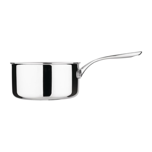 Vogue Stainless Steel Tri-Wall Saucepan 180mm