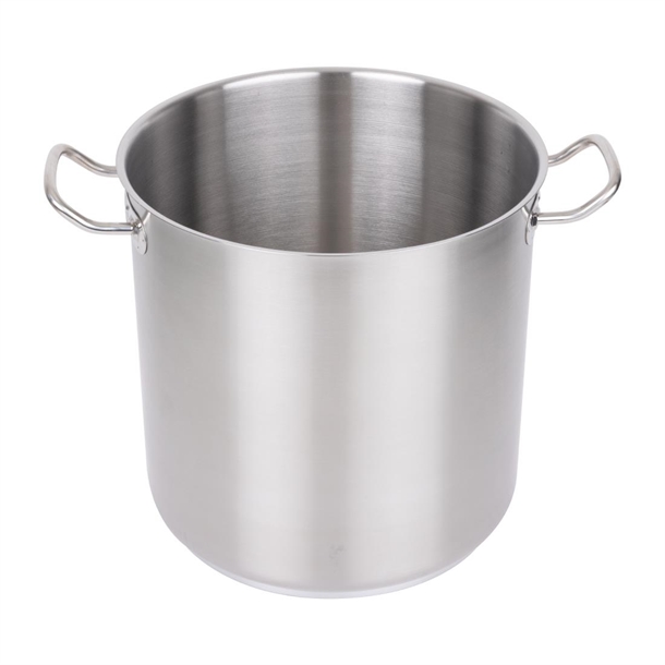 Vogue Stainless Steel Deep Stock Pot 300mm