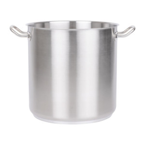 Vogue Stainless Steel Deep Stock Pot 300mm