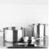 Vogue Stainless Steel Deep Stock Pot 240mm
