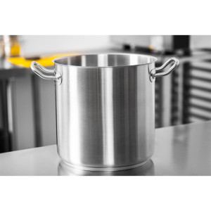 Vogue Stainless Steel Deep Stock Pot 240mm