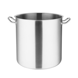 Vogue Stainless Steel Deep Stock Pot 360mm