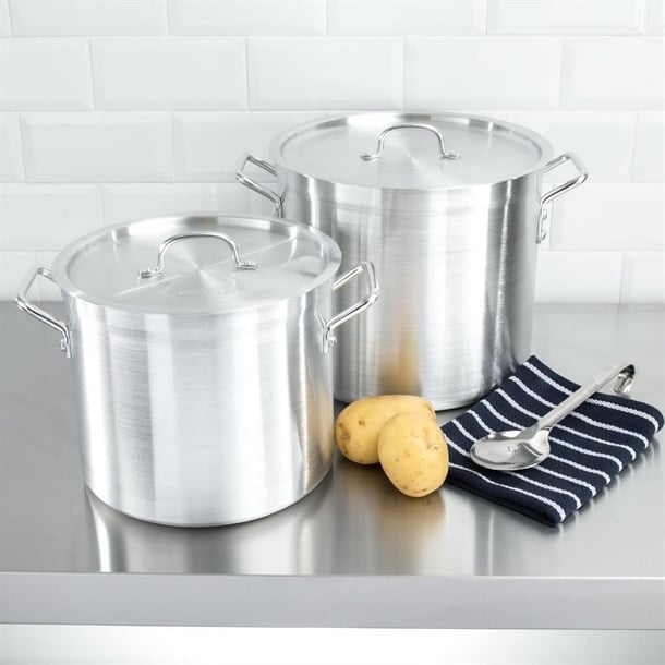 Vogue Aluminium Stock Pot 300mm Vogue Aluminium Stock Pot 300mm