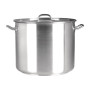 Chef Inox Elite Stock Pot with Lid 25.5Ltr