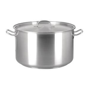 Chef Inox Elite Sauce Pot with Lid 10.25Ltr - B2B