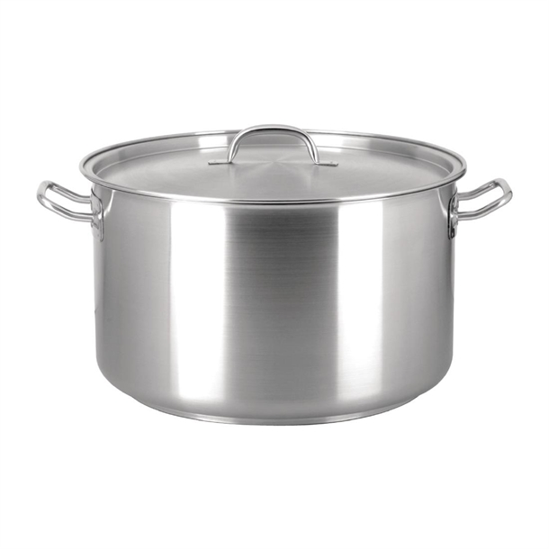 Chef Inox Elite Sauce Pot with Lid 10.25Ltr - B2B
