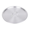 Vogue Aluminium Deep Boiling Pot Lid 330mm