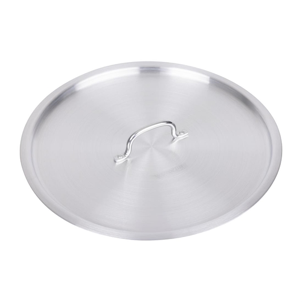 Vogue Aluminium Deep Boiling Pot Lid 330mm
