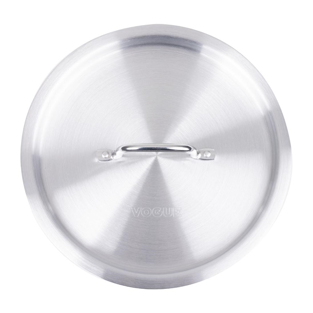 Vogue Aluminium Deep Boiling Pot Lid 240mm