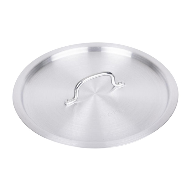 Vogue Aluminium Deep Boiling Pot Lid 250mm